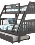 Donco Kids Austin Mission Twin Bunkbed - From Where -