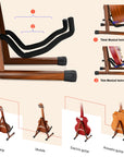 Donner Wood Guitar Stand - From Where -