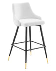 Doris Velvet Barstools - From Where -