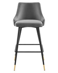 Doris Velvet Barstools - From Where -