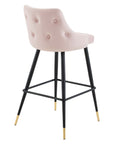Doris Velvet Barstools - From Where -