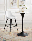 Doris Velvet Barstools - From Where -