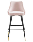 Doris Velvet Barstools - From Where -
