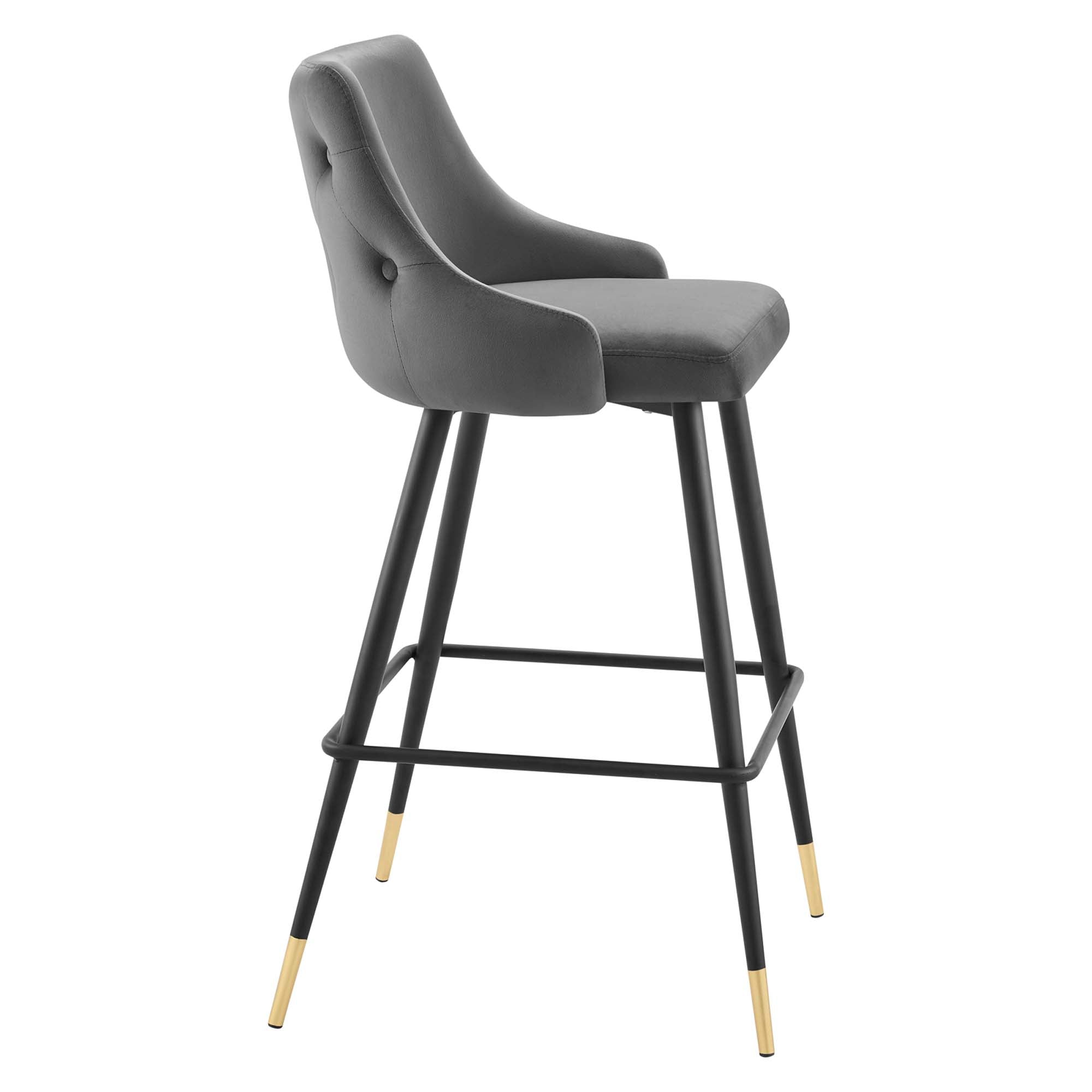 Doris Velvet Barstools - From Where -