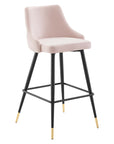 Doris Velvet Barstools - From Where -