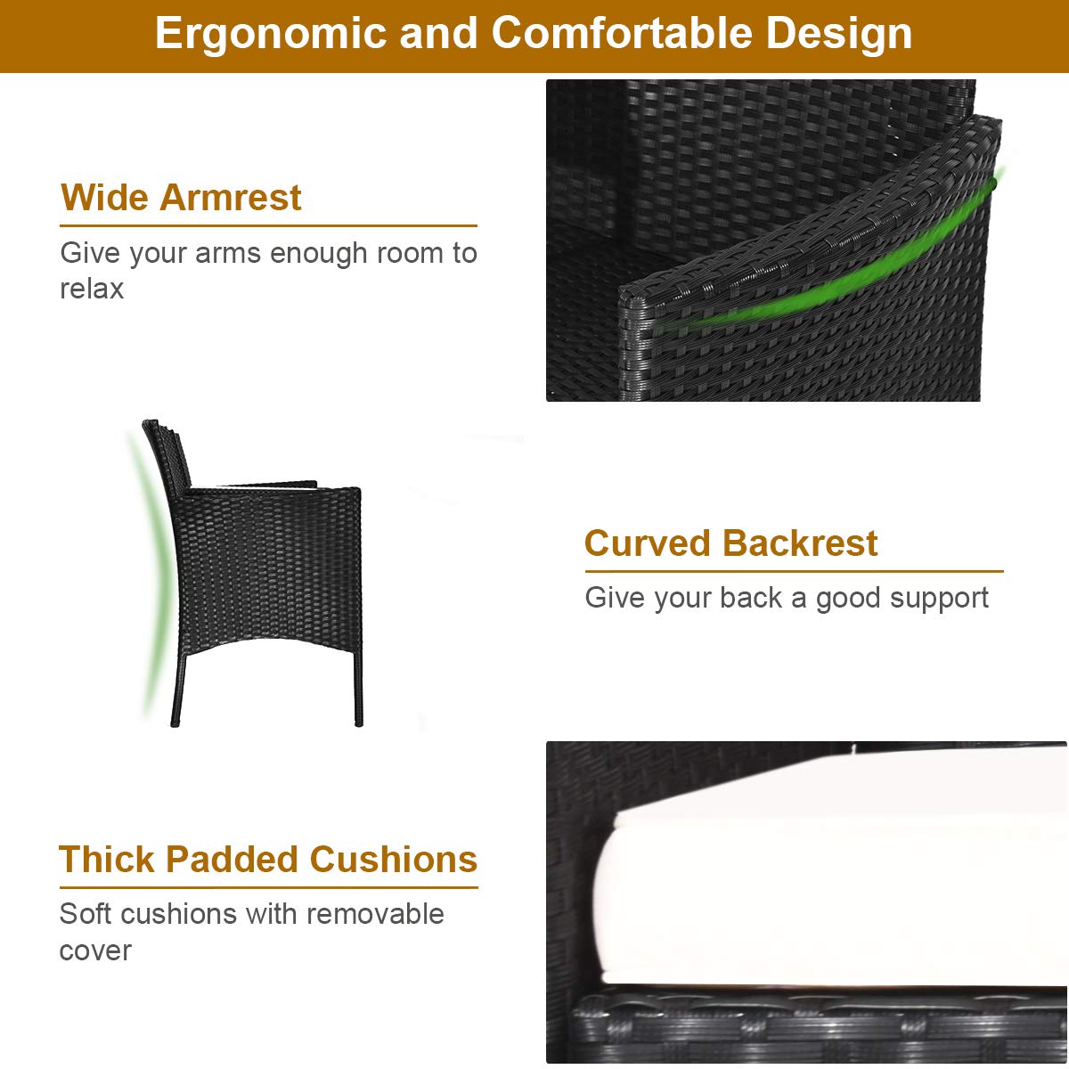DORTALA Outdoor Patio Loveseat - From Where -