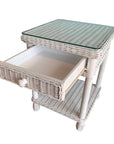 Dorthy Wicker Nightstand - From Where -