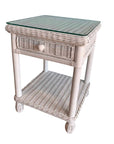 Dorthy Wicker Nightstand - From Where -