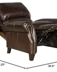 Double Fudge Low Leg Recliner - From Where -