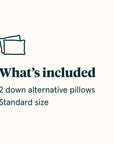 Down Alternative Pillow Set - From Where -