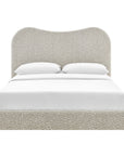 Seluna Boucle Queen Platform Bed