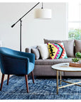 Drop Pendant Swing Arm Floor Lamp - From Where -