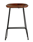 Dumas 30" Solid Wood Barstool (Set of 2) - From Where -