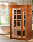 Dynamic Home Sauna with Infrared Lighting - From Where -