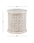 Eakin Solid Wood End Table - From Where -