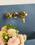 Edy Widespread Wall Mount Faucet - From Where Finds -