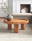 Eleanne 3 Leg Round Coffee Table - From Where -