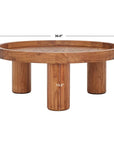 Eleanne 3 Leg Round Coffee Table - From Where -