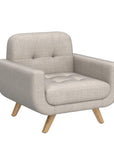 Elena Contemporary Accent Chair - From Where -