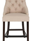 Eleni Tufted Wing Back Counter Stool (Set of 2) - From Where Finds -