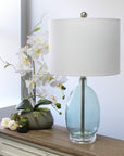 Ellipse Transparent Table Lamp - From Where -