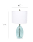 Ellipse Transparent Table Lamp - From Where -