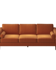 Elmhurst 86" Velvet Square Arm Sofa - From Where -