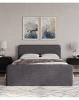 Elora Fully Upholstered Platform Bed - From Where Finds -