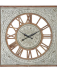 Embossed Decorative Wall Clock - From Where -