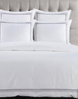 Embroidered Border 3 Piece Duvet Cover Set - From Where -