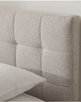 Emmett Low Clearance Bed Grid Tufted - From Where -