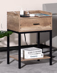 End Side Table with Charging Station (Set of 2) - From Where -