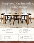 Enzo Black Dining Chair Set of 3 - From Where -