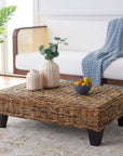 Esin Wicker Coffee Table - From Where -