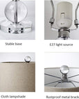 European Crystal Ball Bedside Lamp - From Where -