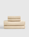 European Linen Sheet Set with Flat Sheet - From Where Finds -