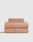 European Linen Sheet Set with Flat Sheet - From Where Finds -