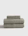 European Linen Sheet Set with Flat Sheet - From Where Finds -