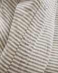 European Linen Stripe Duvet Cover - From Where Finds -
