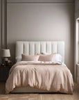 European Linen Stripe Duvet Cover - From Where Finds -