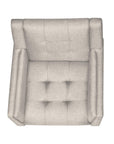 Evelyn Mid Century Fabric Arm Chair - From Where -