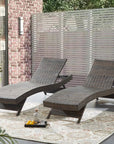 Everlee 79" Reclining Single Chaise - From Where -