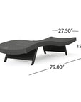 Everlee 79" Reclining Single Chaise - From Where -