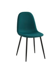 Fabric Metal Side Dining Chair - From Where -