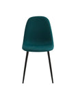 Fabric Metal Side Dining Chair - From Where -