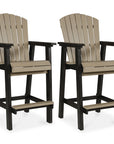 Fairen Trail 30" Outdoor Barstool (Set of 2) - From Where -