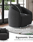 Farini Accent Living Room Chair - From Where -