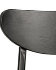 Farmhouse Black Dining Chairs (Set of 2) - From Where -