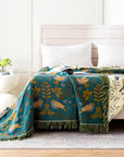 Farmhouse Boho Quilt Blanket - From Where -