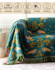 Farmhouse Boho Quilt Blanket - From Where -